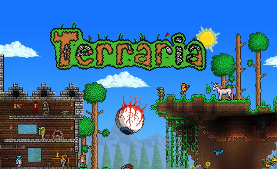 Terraria game cover